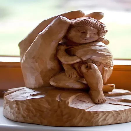 4 Personen Mit Doppelzimmer 아파트 *